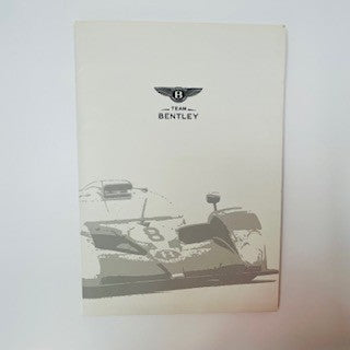 Genuine Origional Team Bentley Motorsport Bentley Speed 8 EXP Le Mans 24 Hour Race 2002 Press Pack/Media Kit Pack - Pit-Lane Motorsport