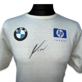 Nick Heidfeld BMW Williams F1 Team Race Used & Hand Signed Nomex Top