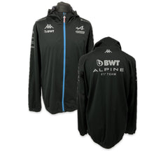 Load image into Gallery viewer, 2023 BWT Alpine F1 Team Kappa Pit Crew Team Issue Race Day Hooded Rain Jacket -Ex Mechanic