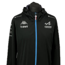 Load image into Gallery viewer, 2023 BWT Alpine F1 Team Kappa Pit Crew Team Issue Race Day Hooded Rain Jacket -Ex Mechanic