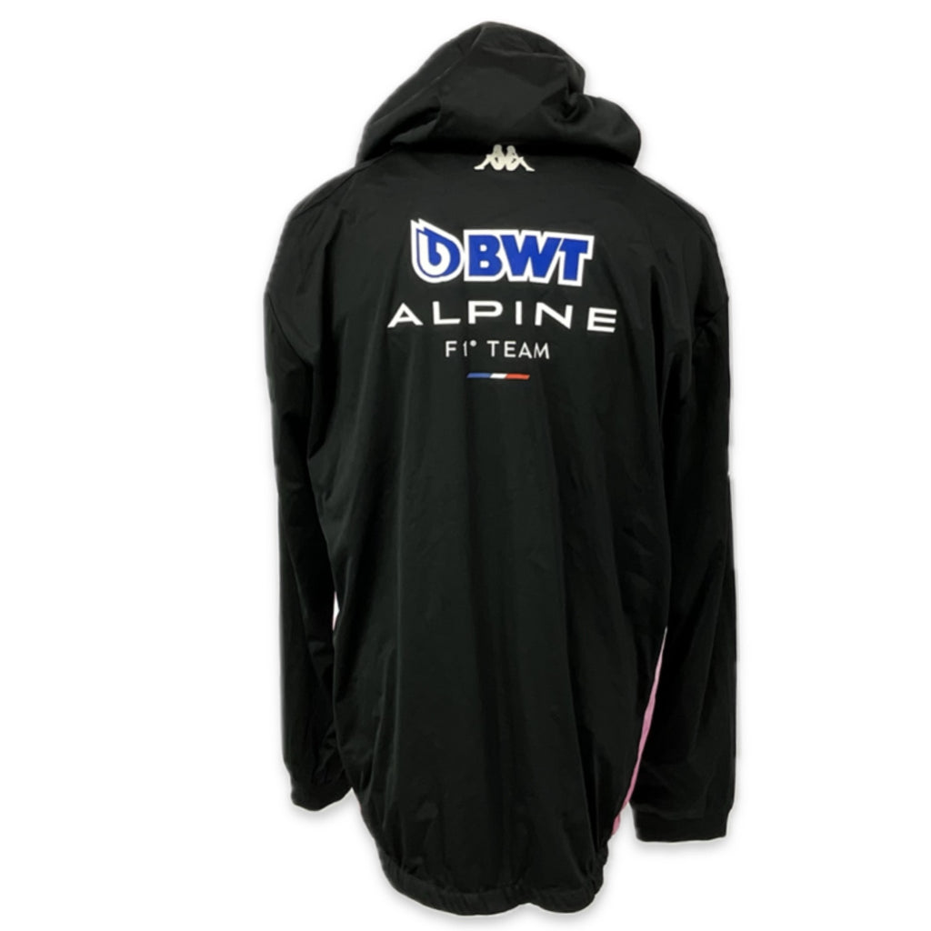 2024 BWT Alpine F1 Team Kappa Pit Crew Team Issue Race Day Hooded Rain Jacket -Brand New