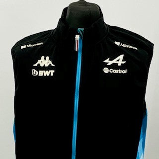 2024 BWT Alpine F1 Team Kappa Pit Crew Team Issue Race Day Gilet-Ex Mechanic