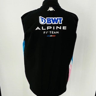 2024 BWT Alpine F1 Team Kappa Pit Crew Team Issue Race Day Gilet-Ex Mechanic