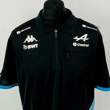 Load image into Gallery viewer, 2024 BWT Alpine F1 Team Kappa Pit Crew Team Issue Race Day Polo Shirt-Brand New