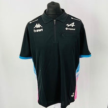 Load image into Gallery viewer, 2024 BWT Alpine F1 Team Kappa Pit Crew Team Issue Race Day Polo Shirt-Ex Mechanic