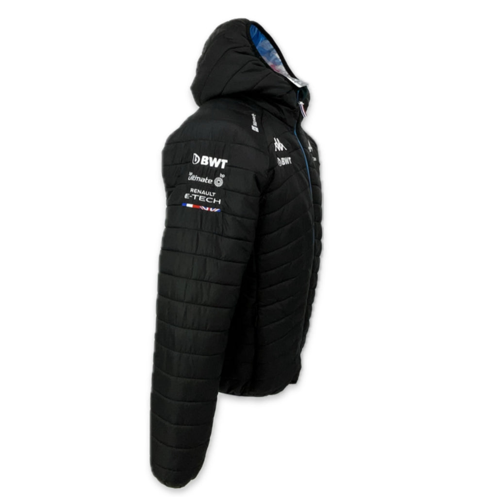 2024 BWT Alpine F1 Team Kappa Pit Crew Team Issue Race Day Hooded Quilted Jacket -Brand New