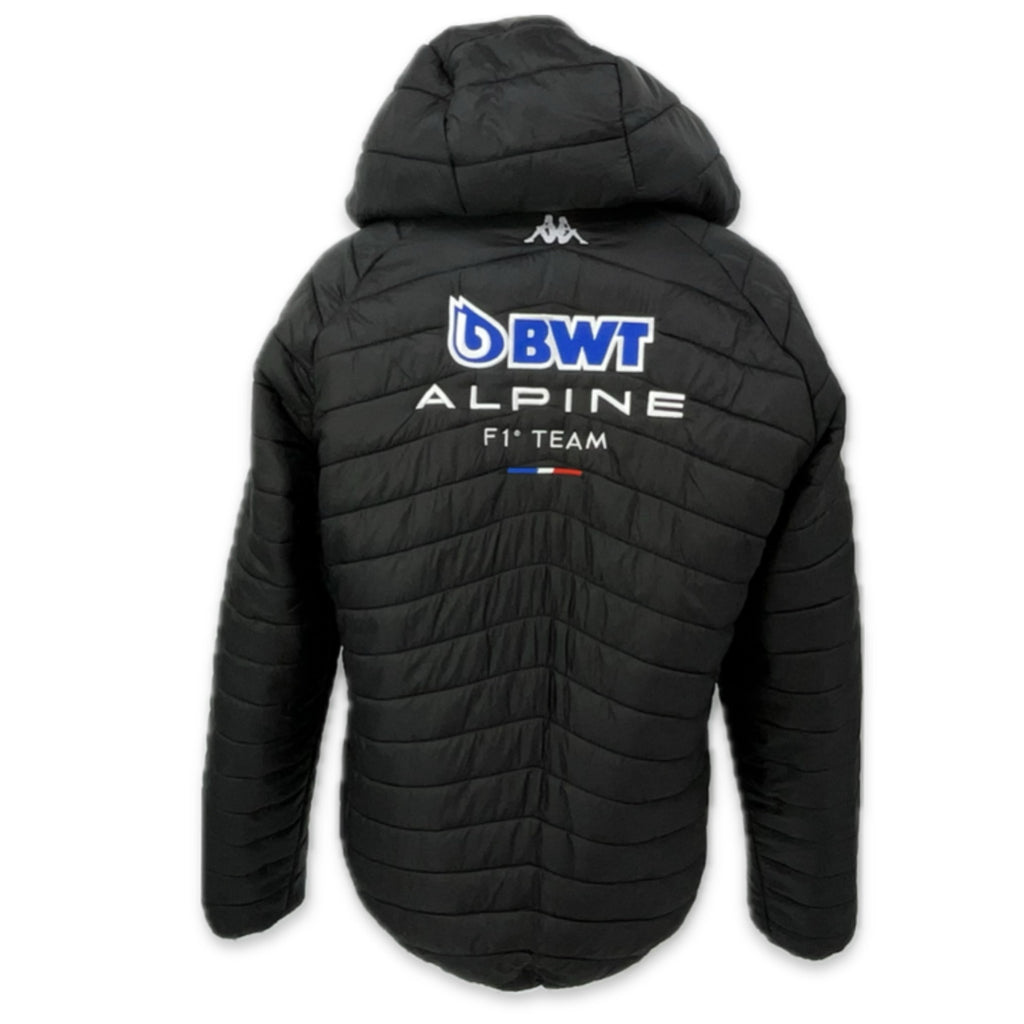 2024 BWT Alpine F1 Team Kappa Pit Crew Team Issue Race Day Hooded Quilted Jacket -Brand New