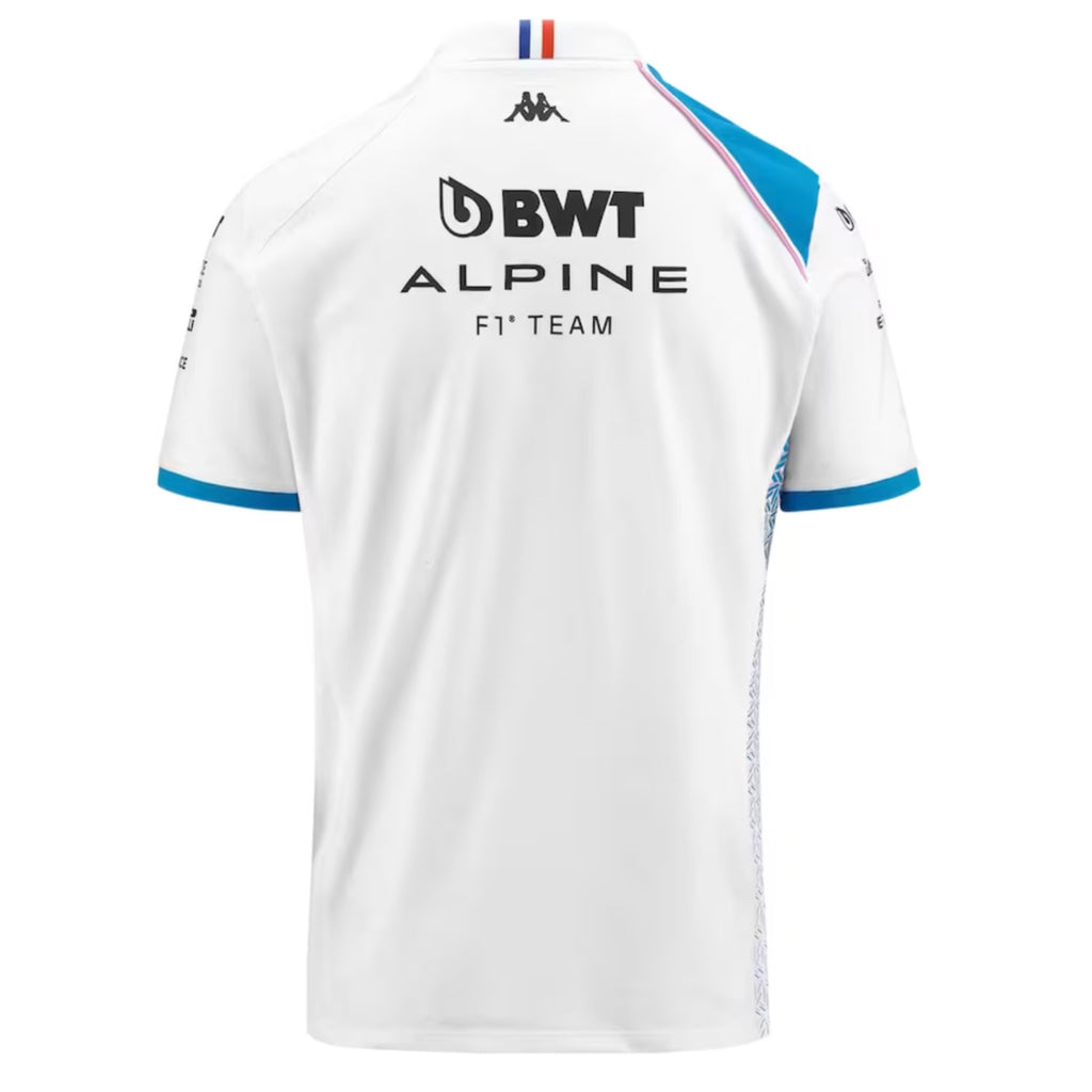 BWT Alpine F1 Team 2023 Polo Shirt - White