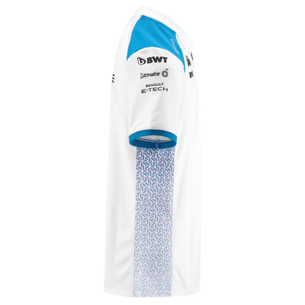 BWT Alpine F1 Team 2023 Polo Shirt - White