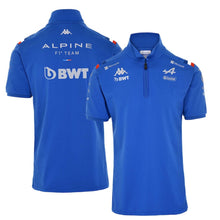 Load image into Gallery viewer, BWT Alpine F1 Team Kappa Official Merchandise 2022 Collection Team Polo Shirt-Blue