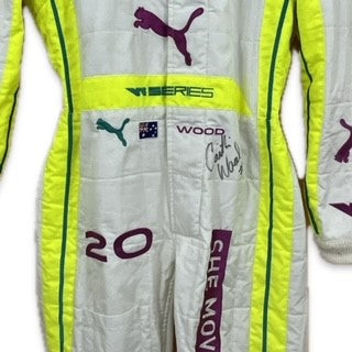 Caitlin Wood W-Series World Championship 2021 Race Worn and Hand Signed Puma Race Suit #20