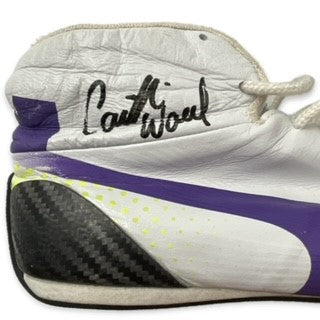 Caitlin Wood W-Series World Championship 2021 Race Worn and Hand Signed Puma Race Boots #2