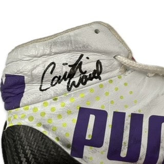 Caitlin Wood W-Series World Championship 2021 Race Worn and Hand Signed Puma Race Boots #2