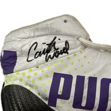 Load image into Gallery viewer, Caitlin Wood W-Series World Championship 2021 Race Worn and Hand Signed Puma Race Boots #2