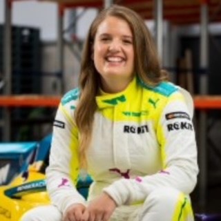 Caitlin Wood W-Series World Championship 2021 Race Worn and Hand Signed Puma Race Suit #20