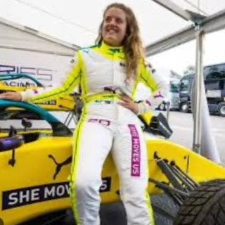 Caitlin Wood W-Series World Championship 2021 Race Worn and Hand Signed Puma Race Suit #20