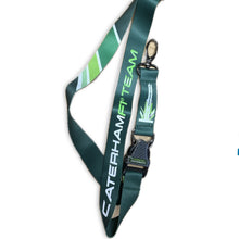 Load image into Gallery viewer, CaterhamF1 Team Official Merchandise Team Luxury Lanyard