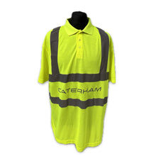 Load image into Gallery viewer, Caterham F1 Team Issue Hi-Vis Set Up Polo Shirt-Flue Yellow