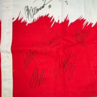 2004 Gold Coast Australia Lexmark Indy 300 Indy Car Shirt Signed by all 19 Drivers