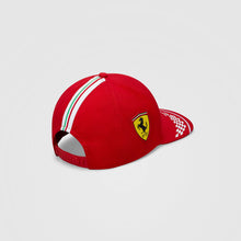 Load image into Gallery viewer, Scuderia Ferrari Formula One Team Official Merchandise Puma Driver Cap Charles Leclerc-Rosso Red -2021