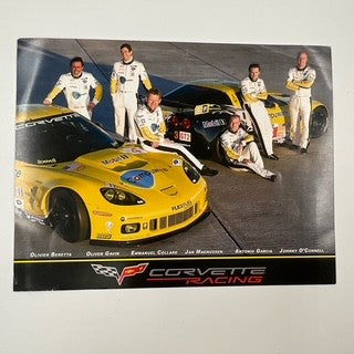 Compuware Corvette Racing Team Official American Le Mans Series ALMS Team A4 Driver Card
