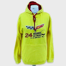 Load image into Gallery viewer, Corvette Racing Le Mans 24 Hour Race 2011 Orifical Merchandise Hoodie-Yellow