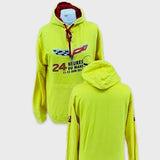 Corvette Racing Le Mans 24 Hour Race 2011 Orifical Merchandise Hoodie-Yellow