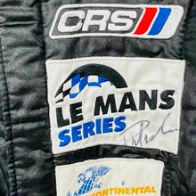Load image into Gallery viewer, CRS Motorsport Ferrari F430 GT 2010 Le Mans Series Phil Quaife OMP Race Used Suit-Hand Signed