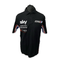 Load image into Gallery viewer, CRS Motorsport Ferrari F430 GT 2010 Le Mans Series Team Issue Polo Shirt-Black