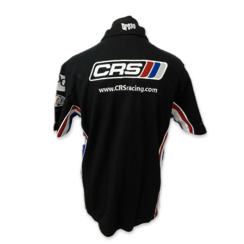 CRS Motorsport Ferrari F430 GT 2010 Le Mans Series Team Issue Polo Shirt-Black