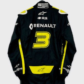 Daniel Ricciardo Rare Early 2020Race Used Renault F1 Team Alpinestars Race Suit