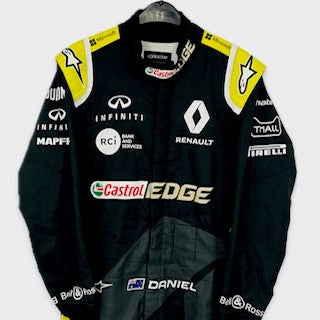 Daniel Ricciardo Rare Early 2020Race Used Renault F1 Team Alpinestars Race Suit
