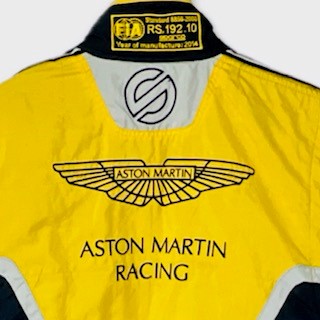 Darren Turner Race Used Aston Martin Racing 10th Anniversary Race Suit 2014