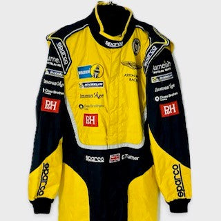 Darren Turner Race Used Aston Martin Racing 10th Anniversary Race Suit 2014