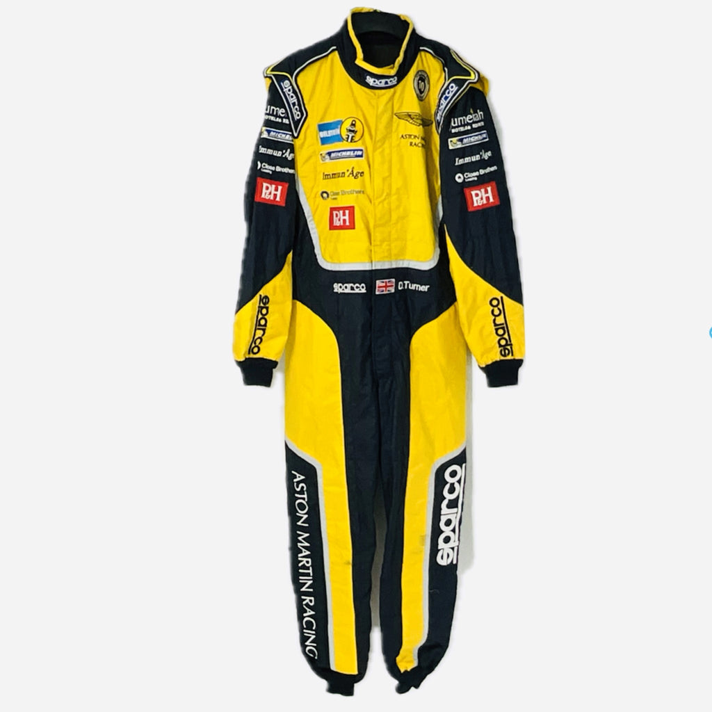 Darren Turner Race Used Aston Martin Racing 10th Anniversary Race Suit 2014