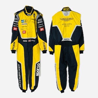 Darren Turner Race Used Aston Martin Racing 10th Anniversary Race Suit 2014 - Pit-Lane Motorsport