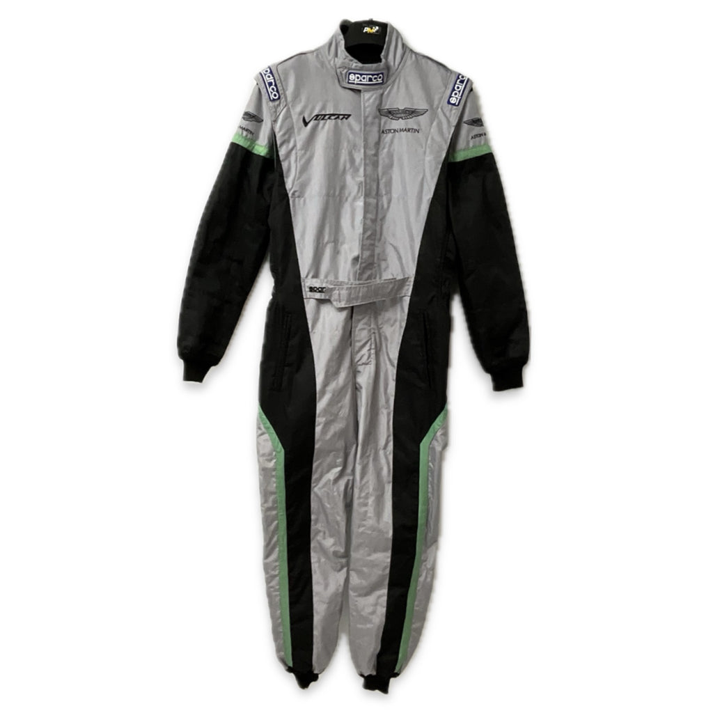 Genuine Darren Turner Used  Aston Martin Vulcan Race Suit and Press Shirt Goodwood 2015