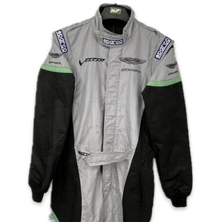 Genuine Darren Turner Used  Aston Martin Vulcan Race Suit and Press Shirt Goodwood 2015