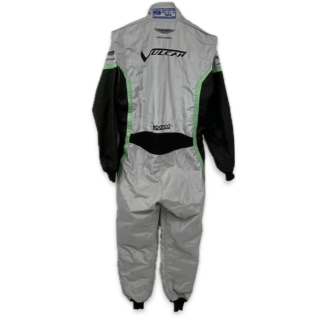 Genuine Darren Turner Used  Aston Martin Vulcan Race Suit and Press Shirt Goodwood 2015