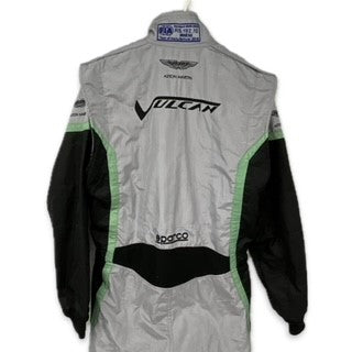 Genuine Darren Turner Used  Aston Martin Vulcan Race Suit and Press Shirt Goodwood 2015