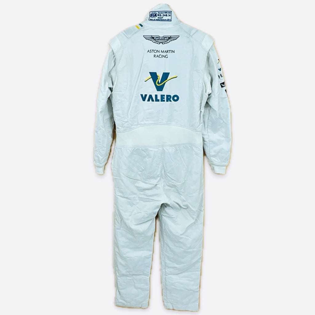 Darryl O'Young Aston Martin Racing V8 Vantage GTE WEC Sabelt 2014 Race Used Suit