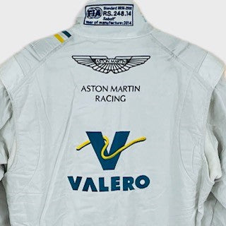 Darryl O'Young Aston Martin Racing V8 Vantage GTE WEC Sabelt 2014 Race Used Suit