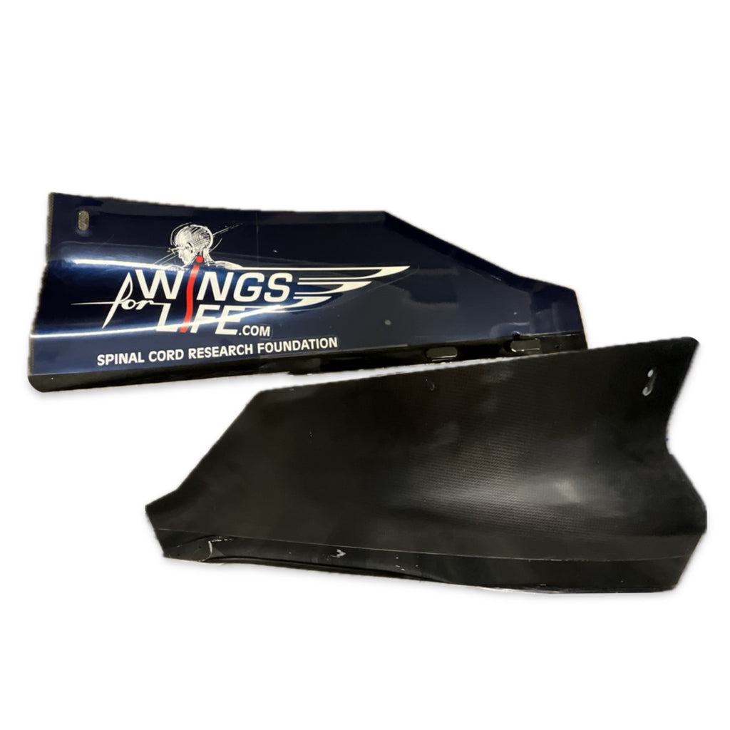 David Coulthard 2008 Red Bull Racing RB4 Renault Race Used Carbon Fibre Barge Board