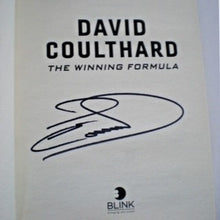 Load image into Gallery viewer, The Winning Formula-David Coulthard Hand Signed 1st Edition Hardback Book-Hand Signed