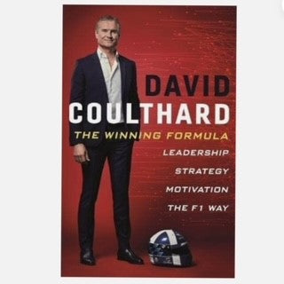 The Winning Formula-David Coulthard Hand Signed 1st Edition Hardback Book-Hand Signed