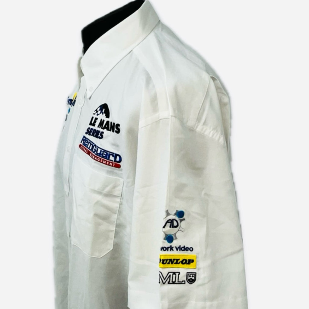 RML MG Lola Racing LMP2 Le Mans Race 2007 Team Issue Pit Crew Shirt -White