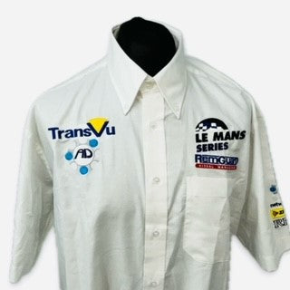 RML MG Lola Racing LMP2 Le Mans Race 2007 Team Issue Pit Crew Shirt -White