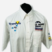 Load image into Gallery viewer, RML MG Lola Racing LMP2 Le Mans Race 2007 Team Issue Pit Crew Shirt -White