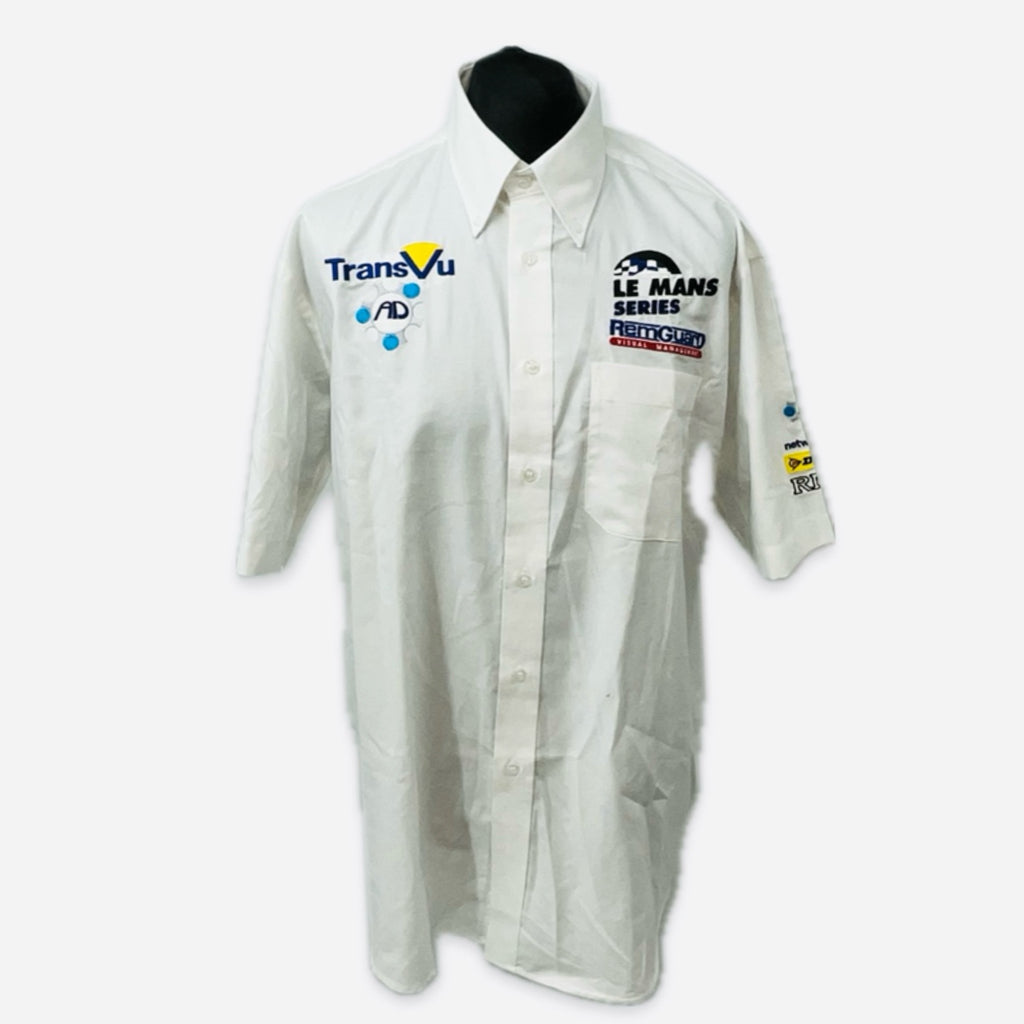 RML MG Lola Racing LMP2 Le Mans Race 2007 Team Issue Pit Crew Shirt -White