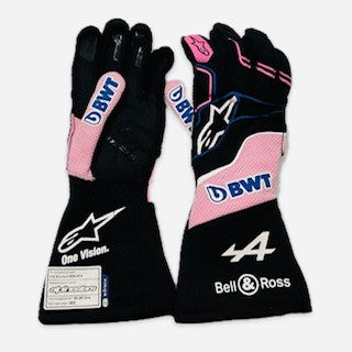 2023 Esteban Ocon Alpine F1 Team Alpinestars Race Used Gloves